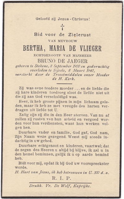 Bertha Maria De Vlieger
