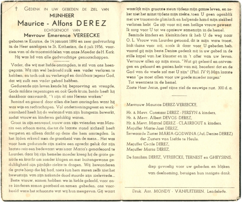 Maurice Alfons Derez