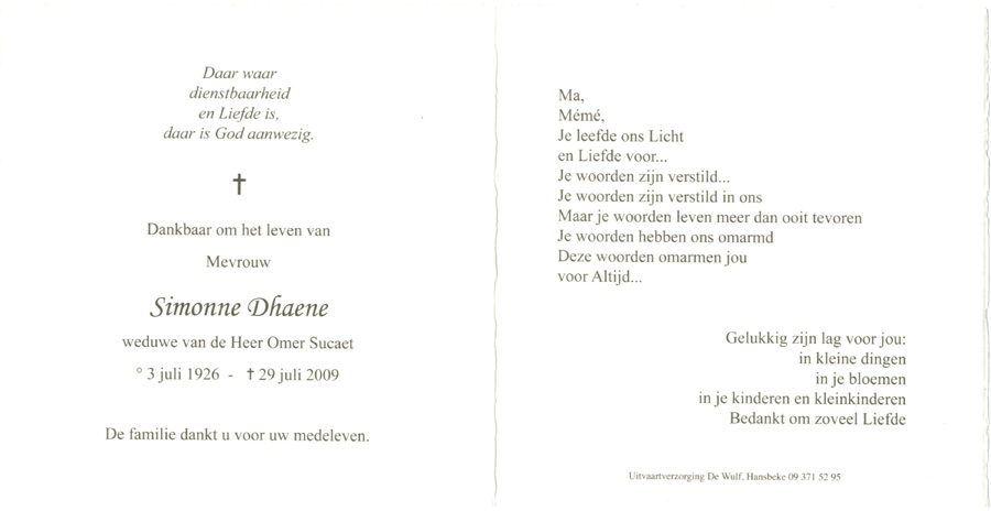 Simonne Dhaene