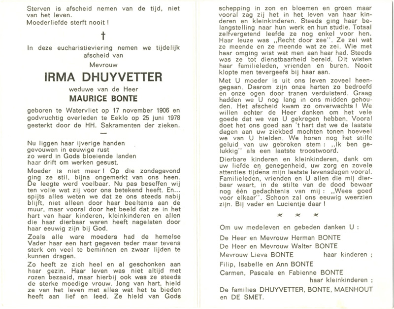 Irma Dhuyvetter