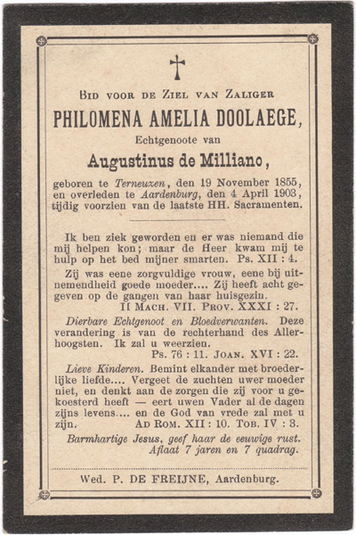 Philomena Amelia Doolaege