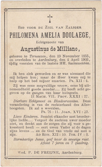 Philomena Amelia Doolaege