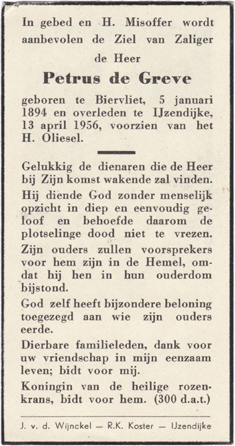 Petrus de Greve