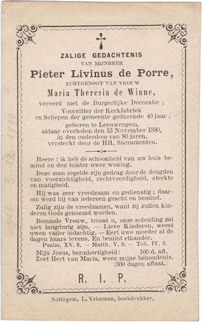 Pieter Livinus de Porre