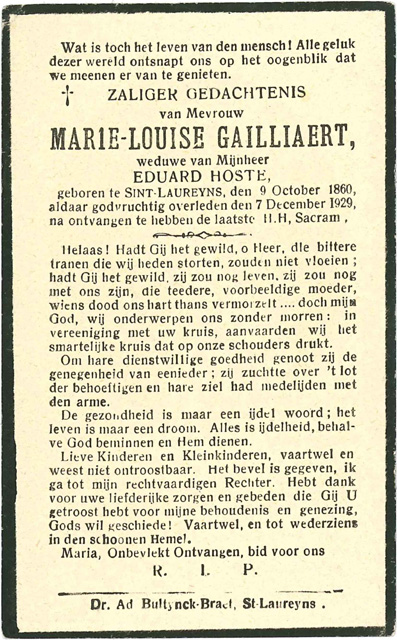 Marie-Louise Gailliaert