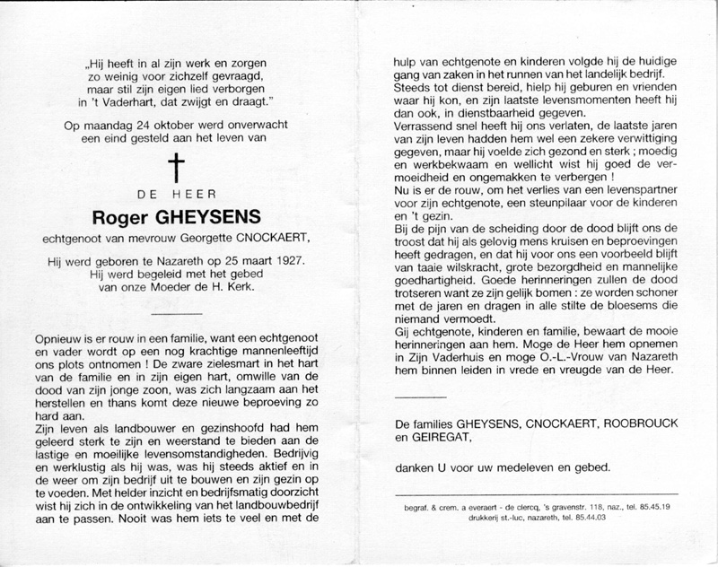 Roger Gheysens