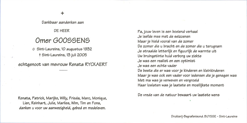 Omer Goossens