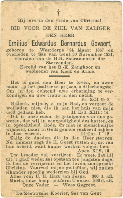 Emilius Edwardus Bernardus Govaert