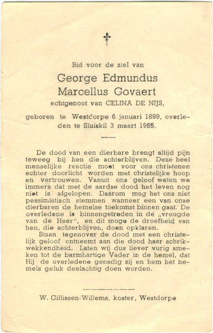 George Edmundus Marcellus Govaert