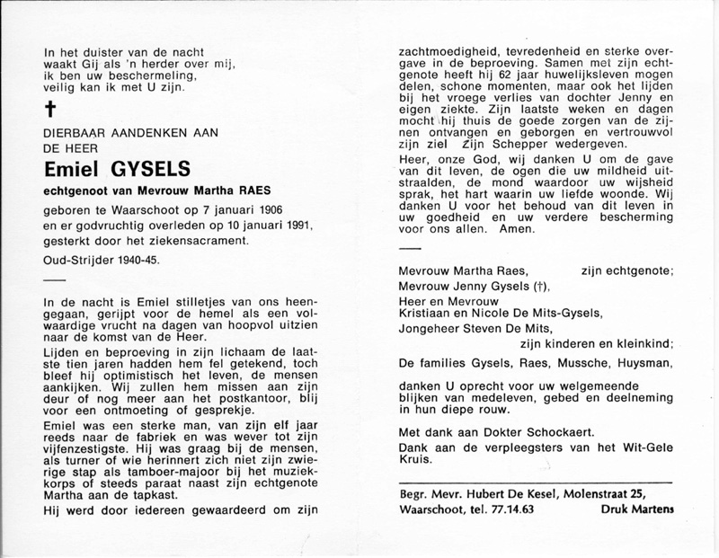 Emiel Gysels