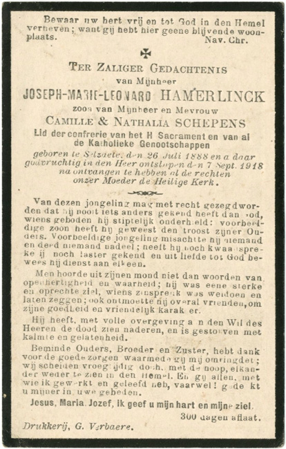 Joseph-Marie-Leonard Hamerlinck