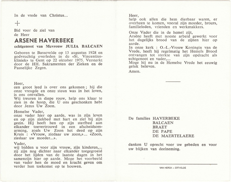 Arsène Haverbeke