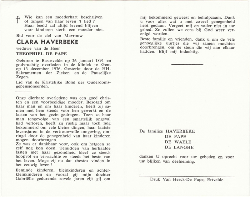 Clara Haverbeke