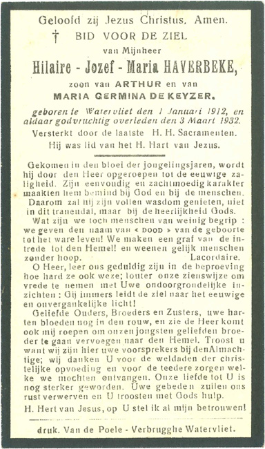 Hilaire Jozef Maria Haverbeke