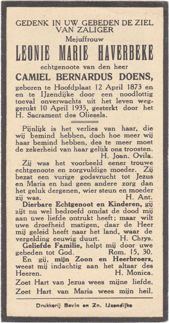 Leonie Marie Haverbeke