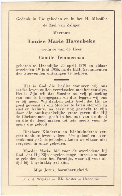 Louise Marie Haverbeke