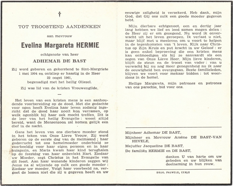 Evelina Margareta Hermie