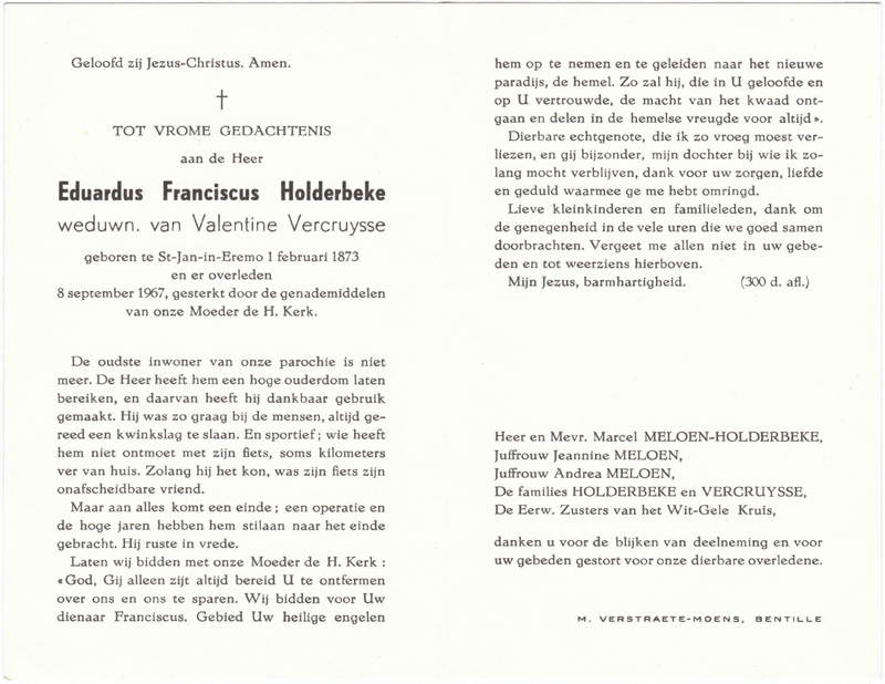 Eduardus Franciscus Holderbeke