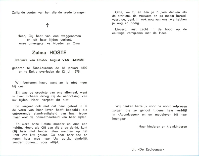 Zulma Hoste