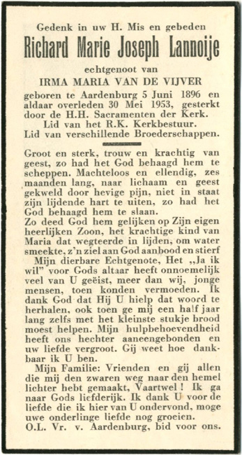 Richard Marie Joseph Lannoije
