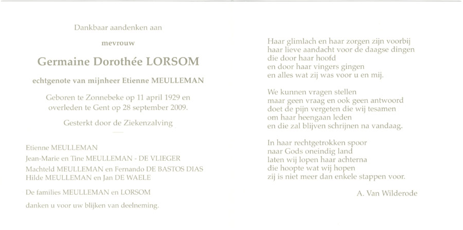 Germaine Dorothée Lorsom