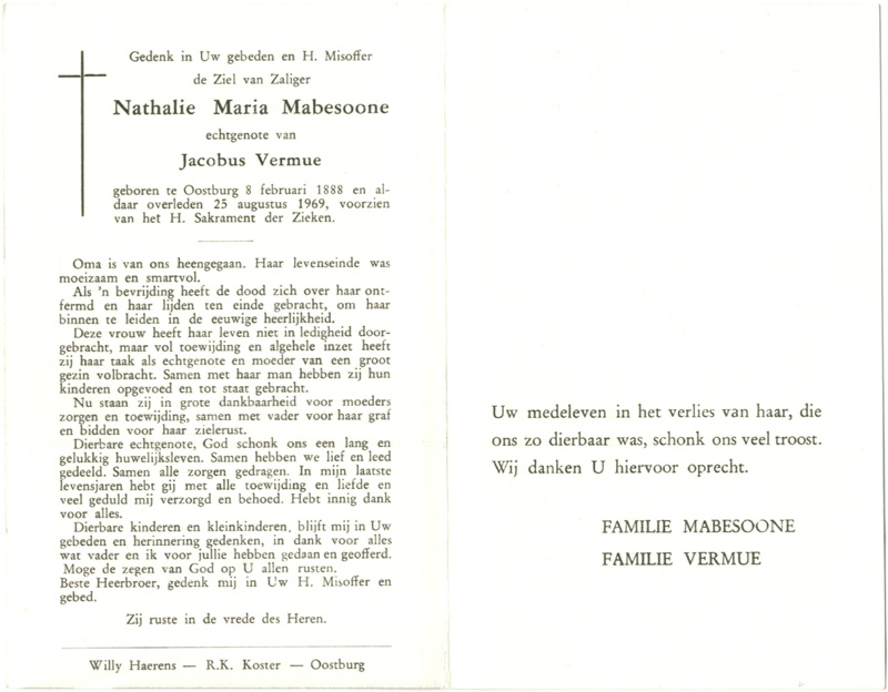Nathalie Maria Mabesoone