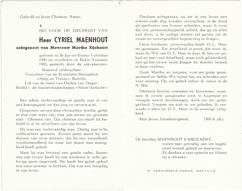 Cyriel Maenhout