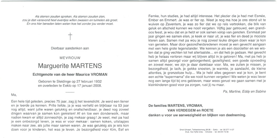 Marguerite Martens