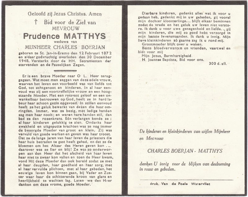 Prudence Matthys