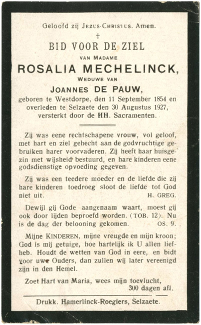 Rosalia Mechelinck