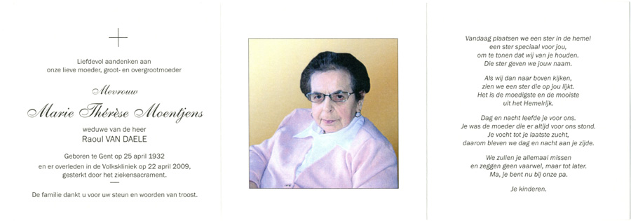Marie Thérèse Moentjens