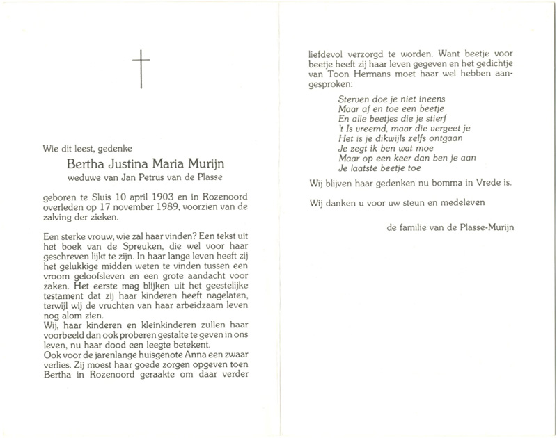 Bertha Justina Maria Murijn
