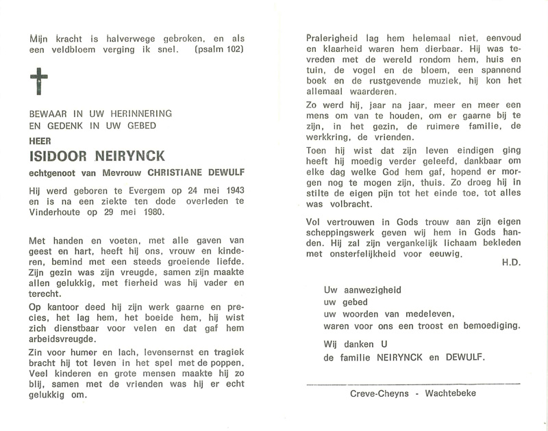 Isidoor Neirynck