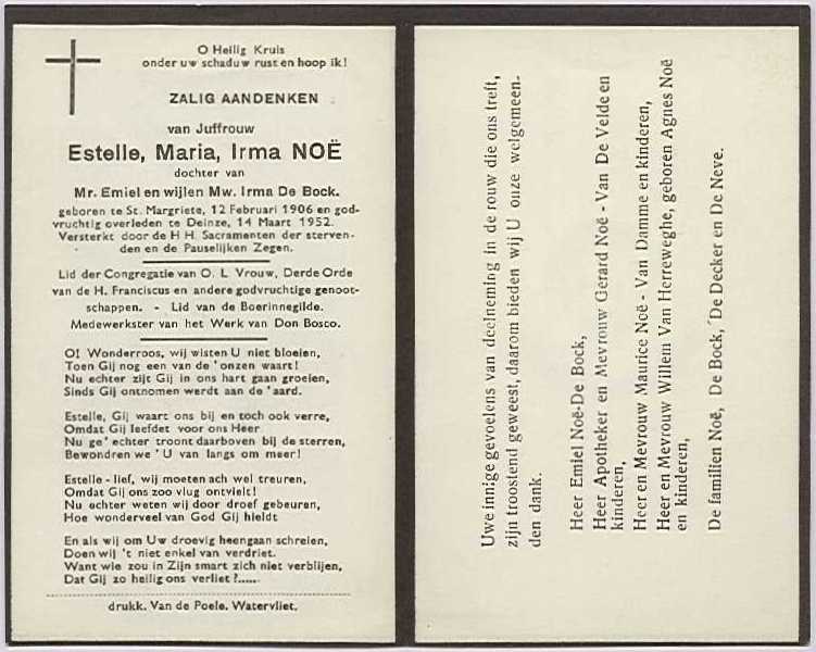 Estelle Maria Irma Noë