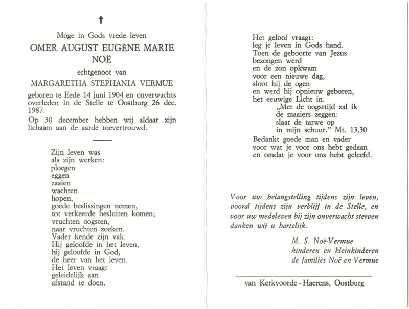 Omer August Eugène Marie Noë
