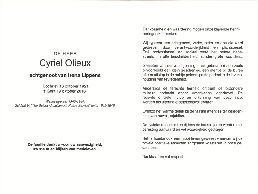 Cyriel Olieux