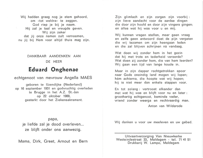 Eduard Onghenae