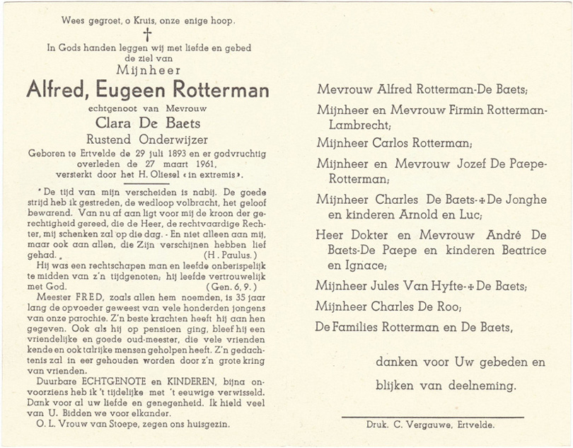 Alfred Eugeen Rotterman