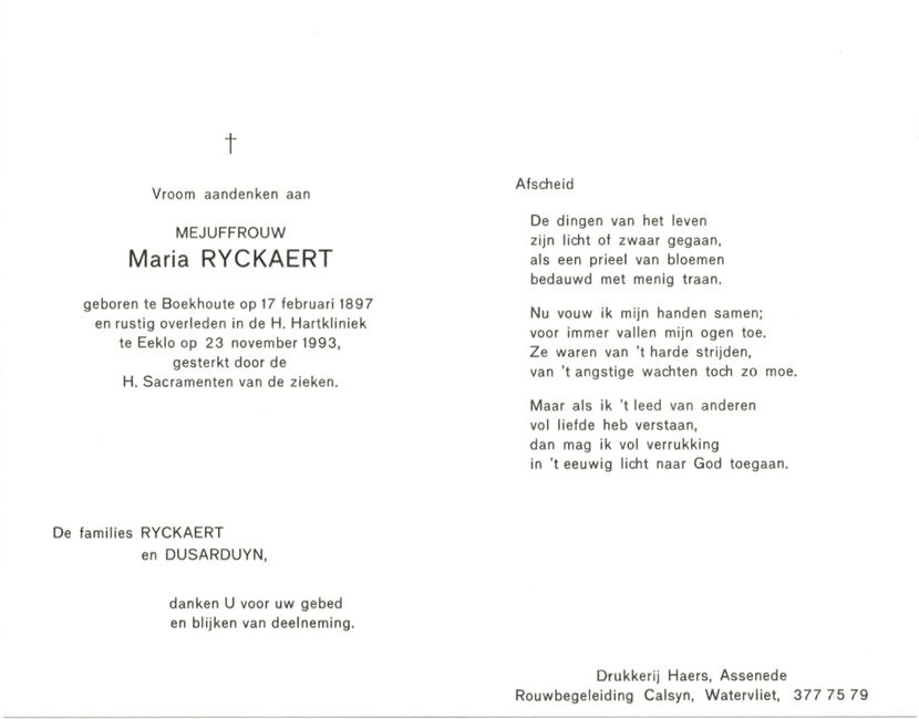 Maria Ryckaert