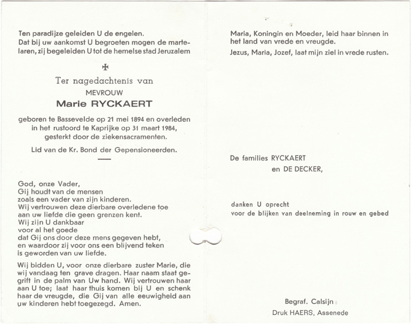 Marie Ryckaert