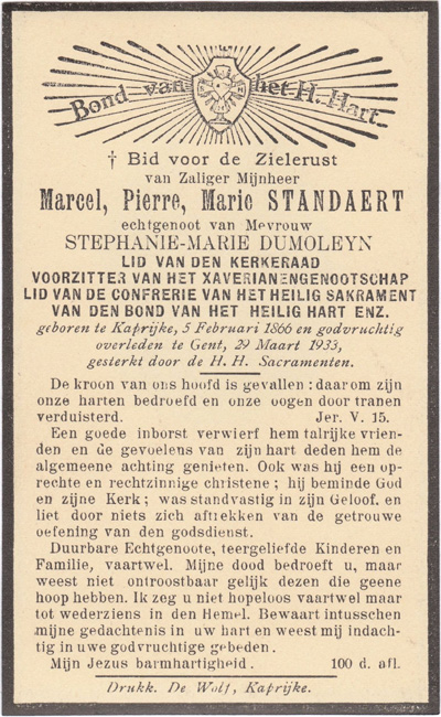 Marcel Pierre Marie Standaert