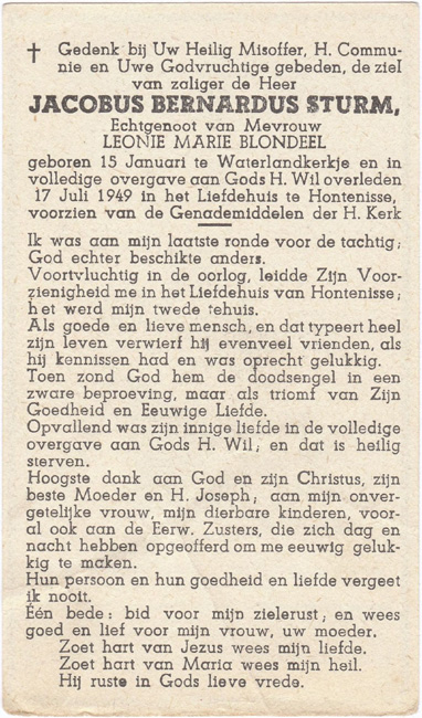 Jacobus Bernardus Sturm
