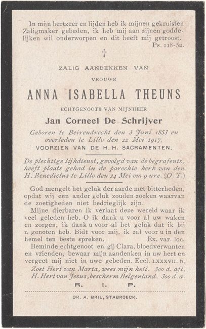 Anna Isabella Theuns