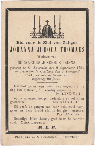 Johanna Judoca Thomaes