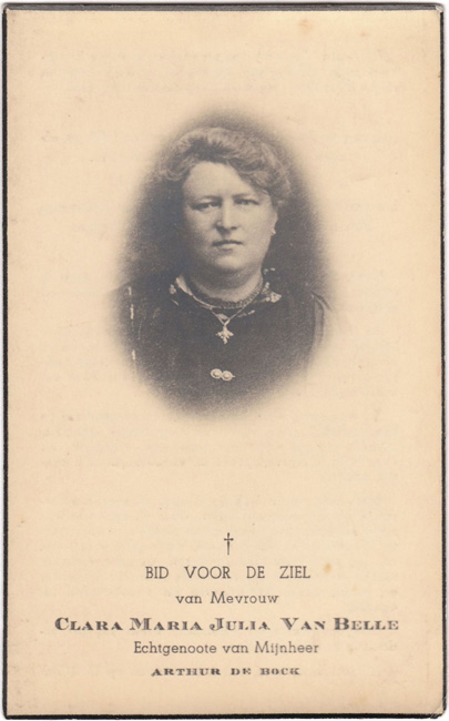 Clara Maria Julia Van Belle