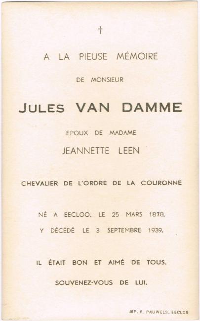 Jules Van Damme