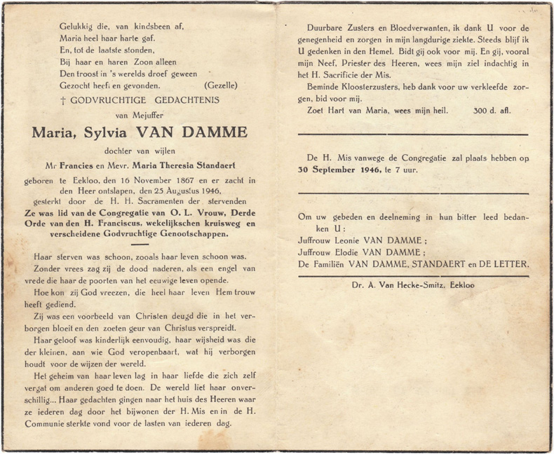 Maria Sylvia Van Damme