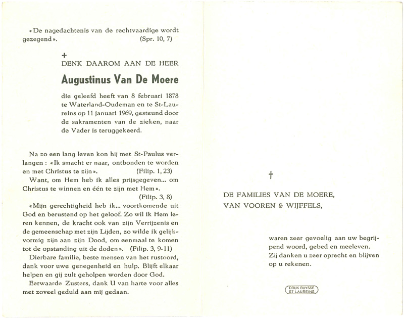 Augustinus Van De Moere