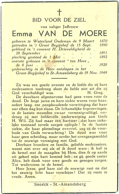 Emma Van De Moere