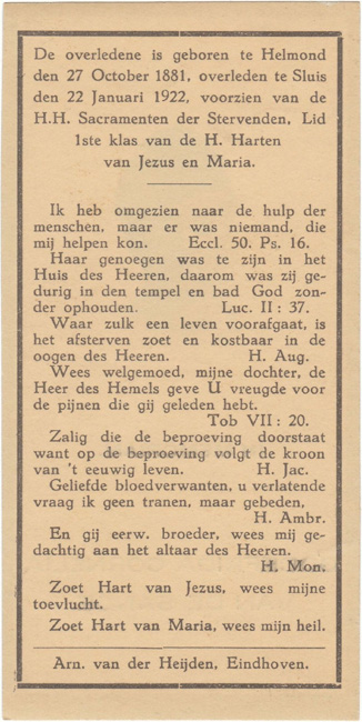 Godefrida Cornelia Van De Sande